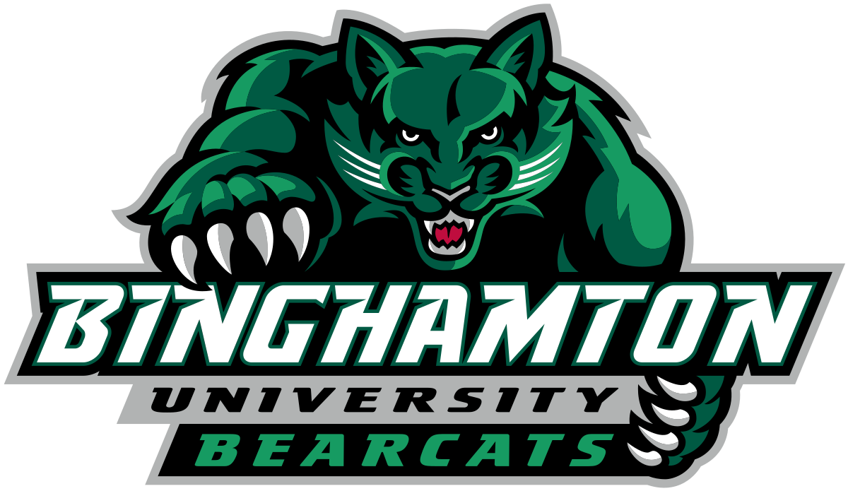 Binghamton Black Bears Png (teal, white, indigo, black, gray)