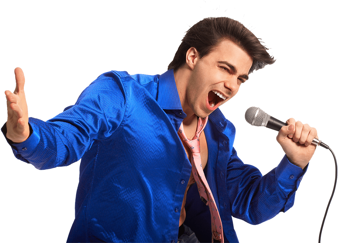 Singing Microphone Png Pic (black, navy)