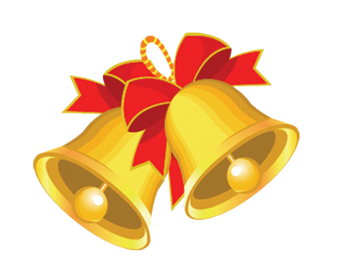 Jingle Bells Transparent Images Png (red, chocolate, maroon, gold, black)