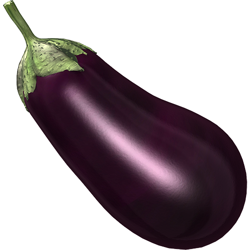 Single Brinjal Eggplant Png Photos (silver, gray)