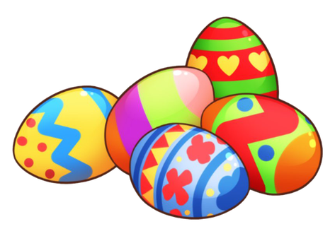 Single Easter Egg Png Photos (gold, purplish red, black, yellow, chocolate)