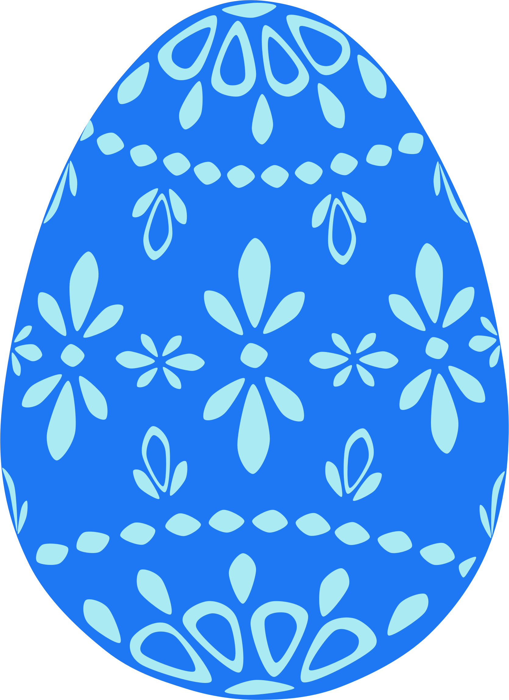 Single Easter Egg Png Transparent Picture (black, mint, blue, teal)