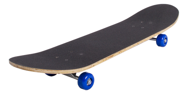 Single Skateboard Png Pic (black, indigo)