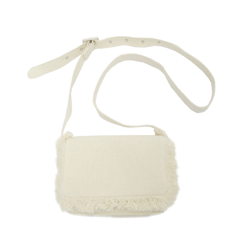 Single Strap Crossbody Bag Png Image (beige, silver, white)