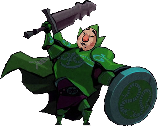 Tingle Transparent Png (black, white)