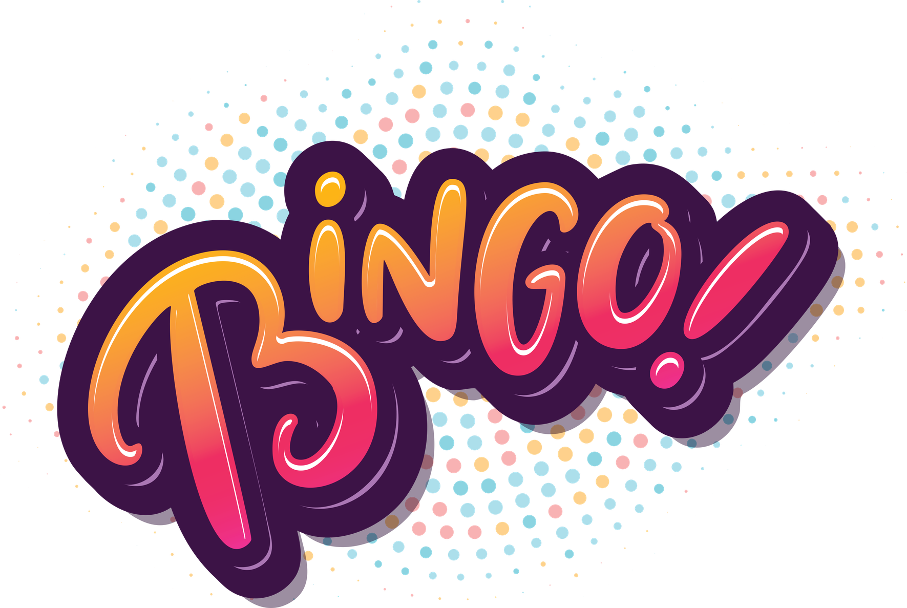 Bingo Game Png Photos (black, indigo)