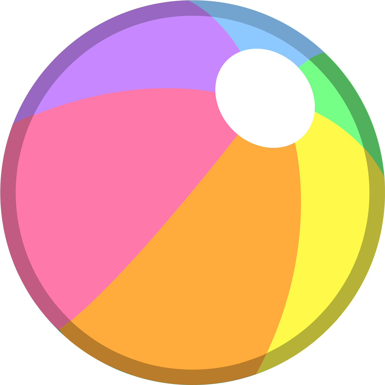 Mini Ball Png Isolated Pic (yellow, violet, black, orange, salmon)