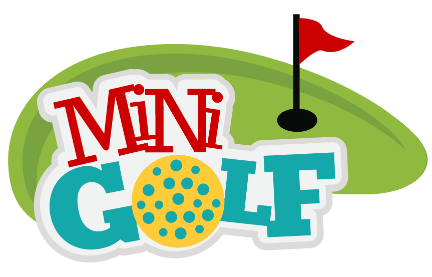 Mini Golf Transparent Background (olive, indigo, black, teal, white)