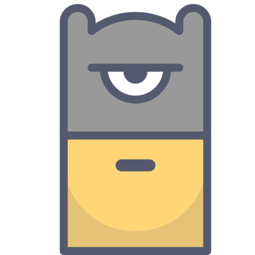 Minion Batman Free Png Icon Download (salmon, black, gray)