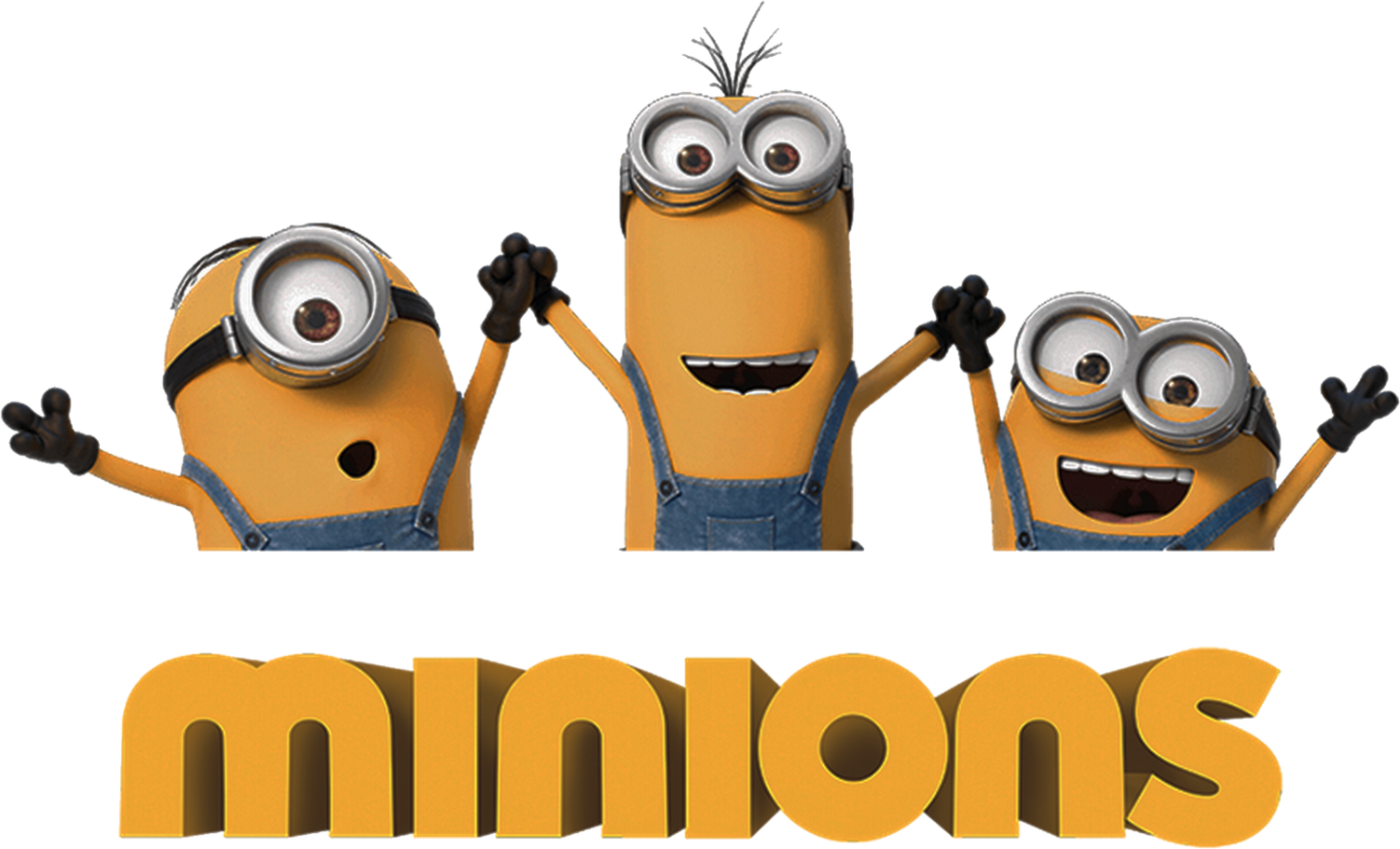 Minions Logo Png Clipart (black, orange)