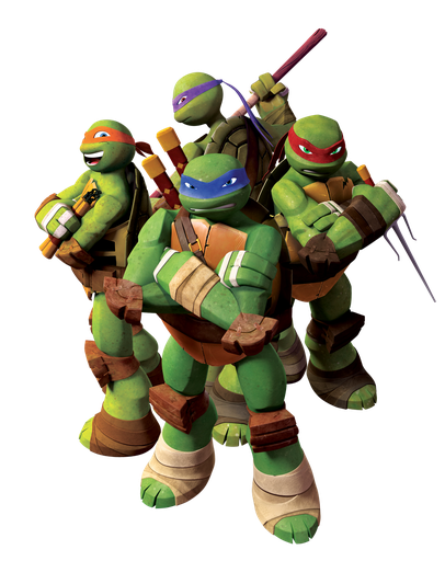 Ninja Turtles Png (black)