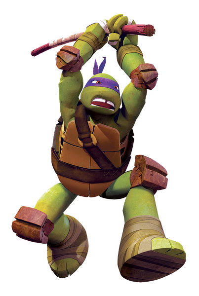 Ninja Turtles Transparent Png (black)