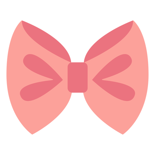 Pink Bow Transparent Png (black, pink, salmon)