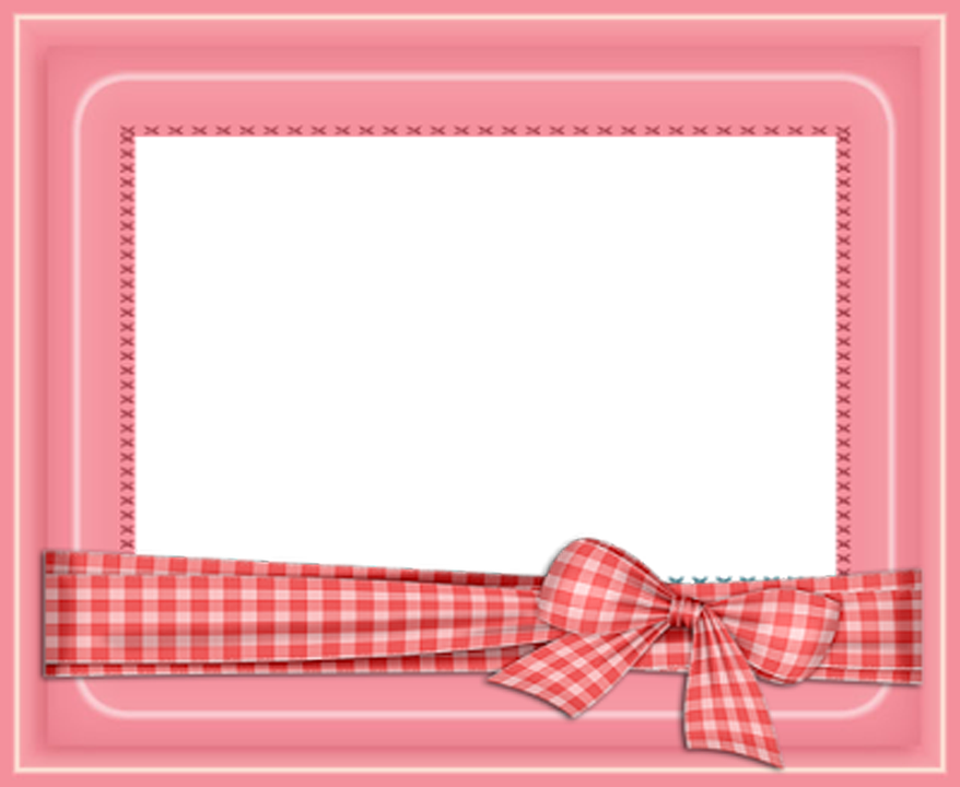 Pink Frame Png Download Image (black, salmon, pink)