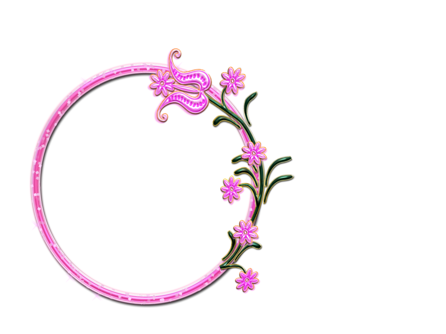 Pink Frame Png Hd Image (indigo, black)