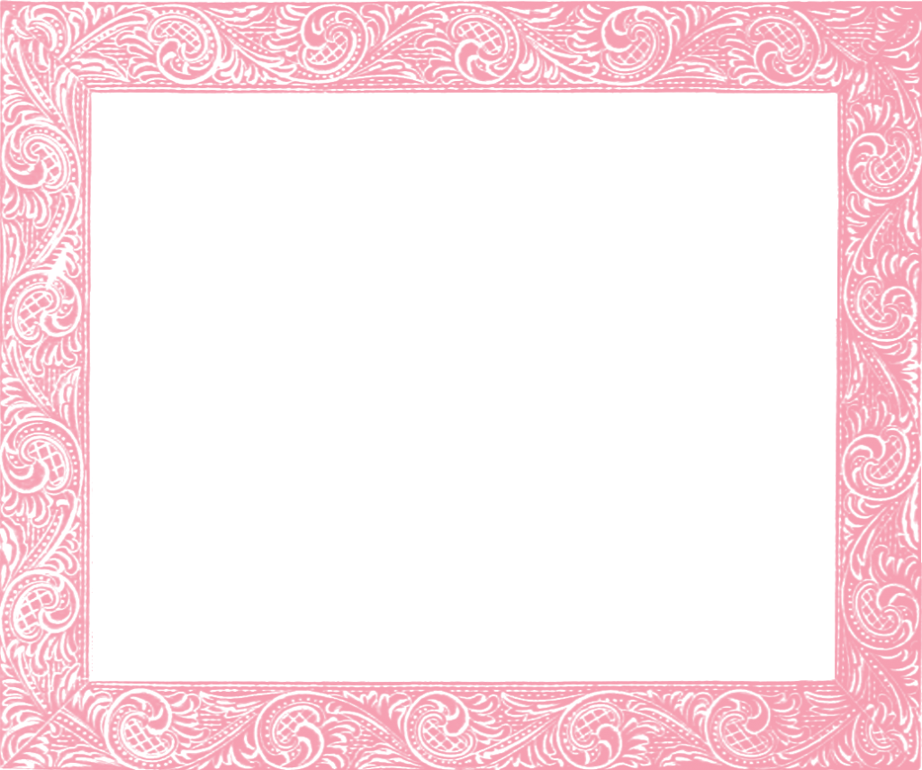 Pink Frame Png Image File (black, pink, plum)