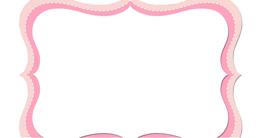 Pink Frame Png Photo (white, pink)