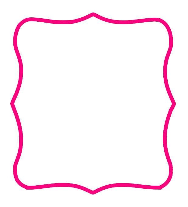 Pink Frame Png Photos (red, white)