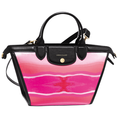 Pink Handbag Png Transparent Image (black)