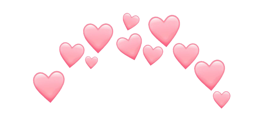 Pink Heart Emoji Png Hd (pink, white, beige)