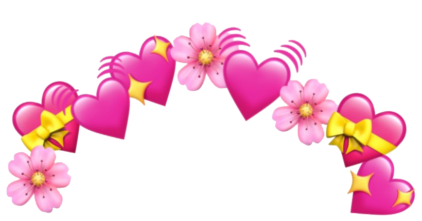 Pink Heart Emoji Png Pic (white, salmon)