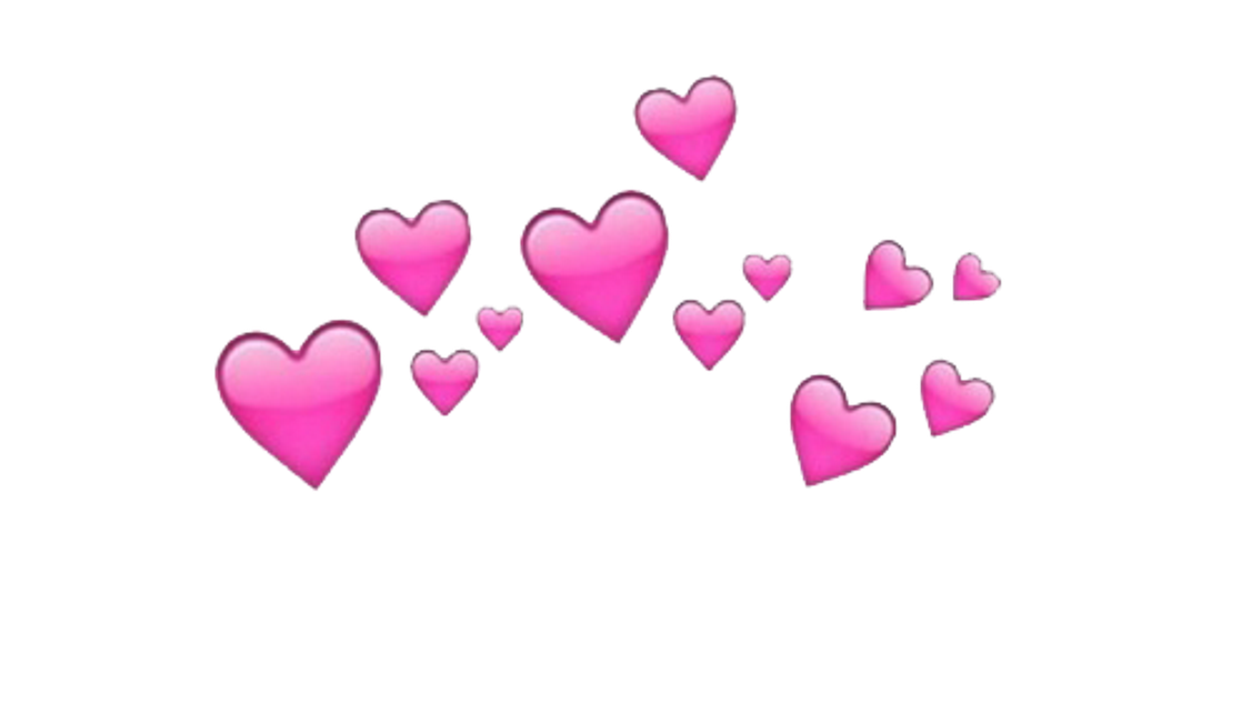 Pink Heart Emoji Png Transparent Hd Photo (violet, black)