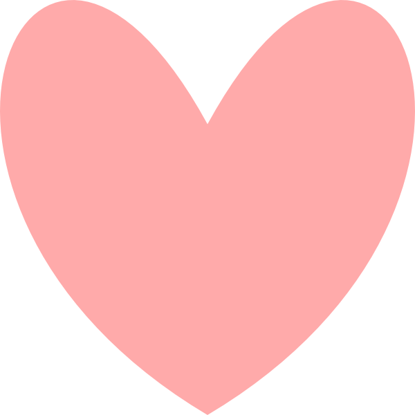 Pink Heart Vector Transparent Png (pink, white)