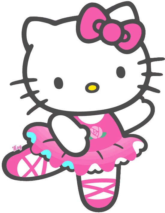 Pink Kitty Png Clipart (gray, white, salmon, violet)