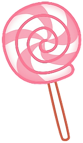 Pink Lollipop Transparent Png (black, pink, white)