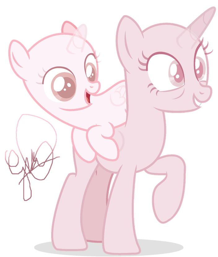 Pink Mlp Base Png Photos (black, pink, white, beige)