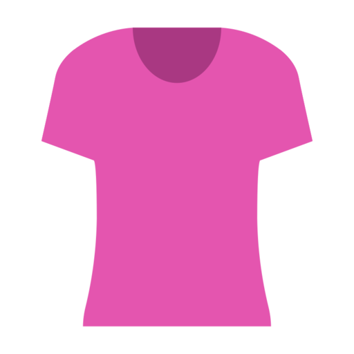 Pink Tshirt Free Png Icon (purple, salmon, violet, black)