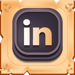 Linkedin Socialnetwork Free Transparent Png Icon Download Path (indigo, maroon, black, gray, pink)