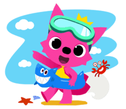 Pinkfong Png Photos (white, gray, salmon, mint, beige)