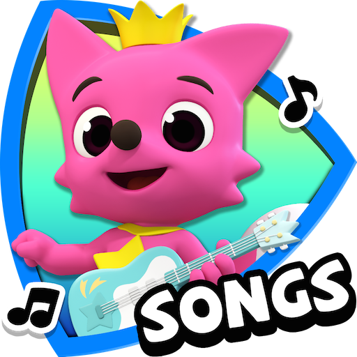 Pinkfong Png (greenish blue, black, white, salmon)