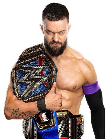 Finn Balor Png Isolated Image (black)