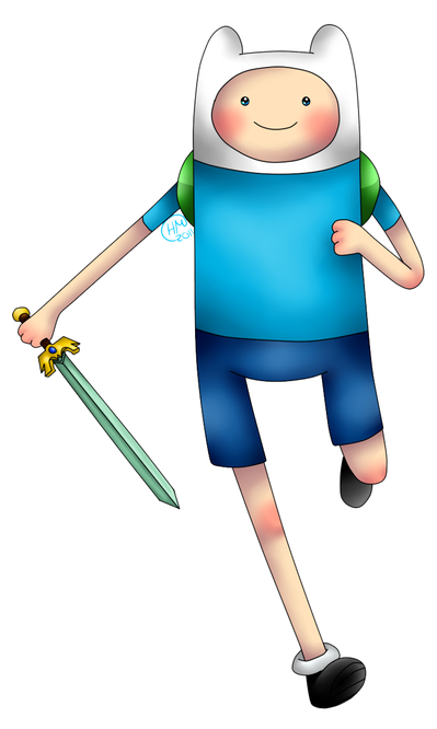 Finn Png Photo (greenish blue, white, black, silver, pink)