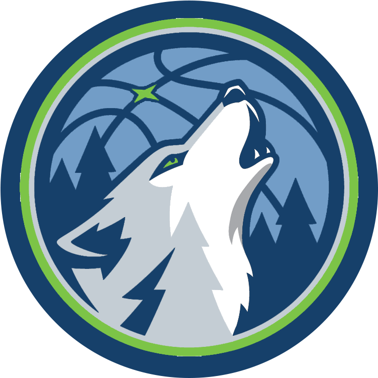 Minnesota Timberwolves Png Isolated File (gray, silver, black, white, navy)