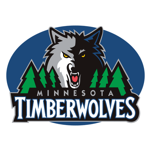 Minnesota Timberwolves Png Isolated Pic (gray, silver, black, teal, white)