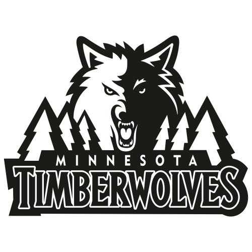 Minnesota Timberwolves Png Picture (white, black)