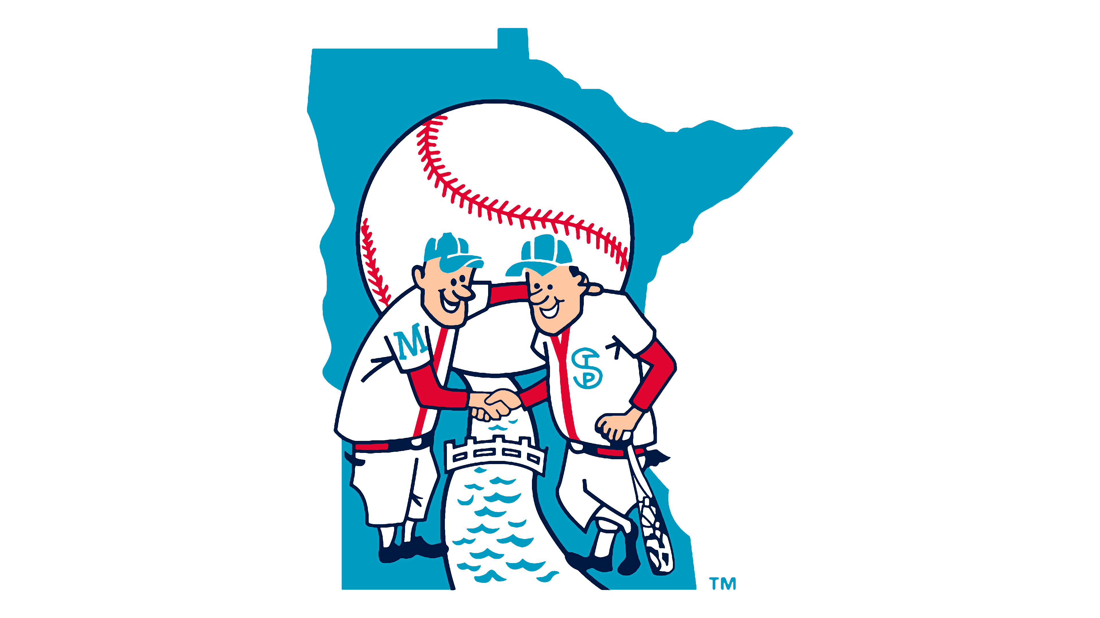 Minnesota Twins Png Hd (white, gray, teal)