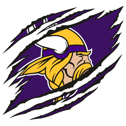 Minnesota Vikings Png Clipart (pink, indigo, gold, black, white)