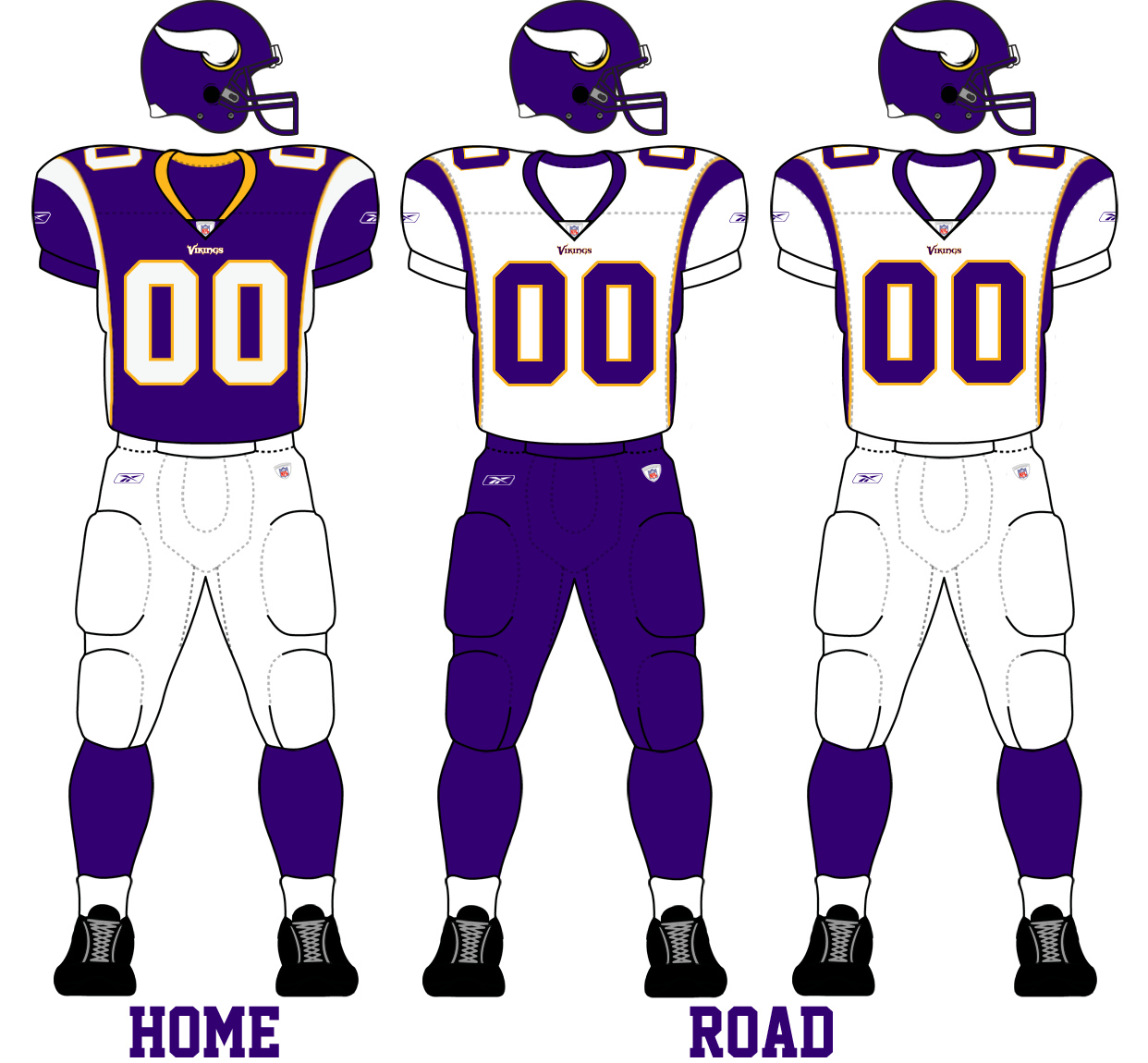 Minnesota Vikings Png Picture (white, indigo, black)