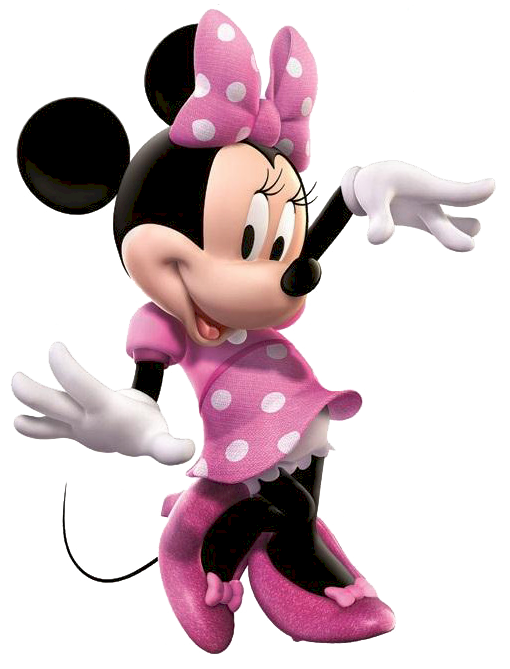 Minnie Mouse Png Image (white, black)