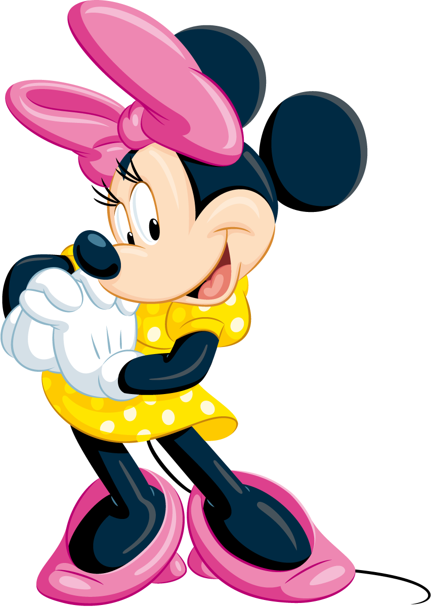 Minnie Mouse Png Pic (pink, plum, black, white, navy)