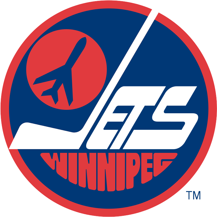 Winnipeg Jets Png Image (navy, black, chocolate, white)