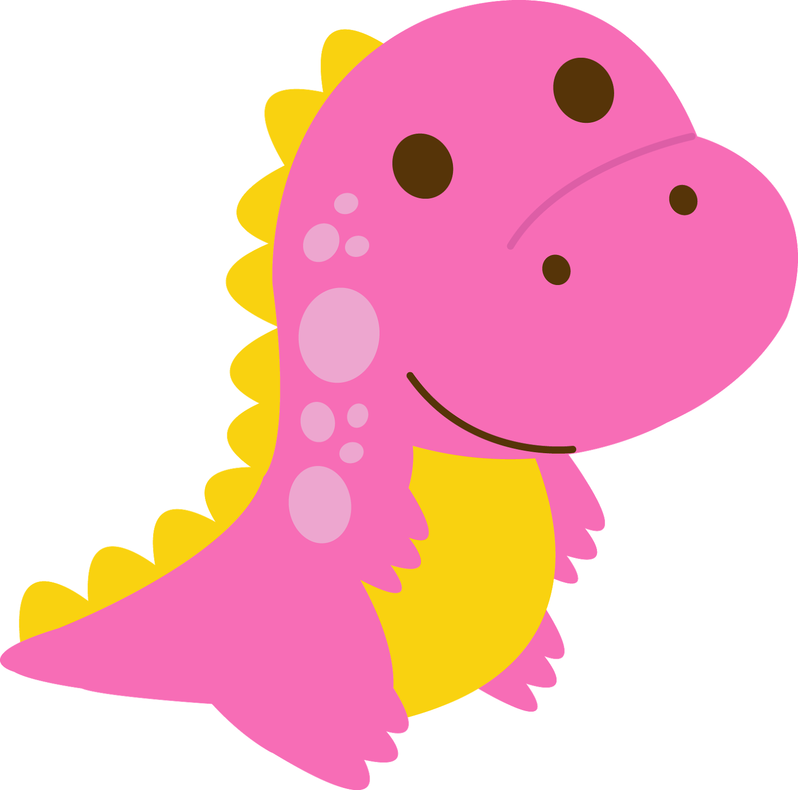 Dino Cartoon Png Pic (gold, violet, black, maroon, plum)