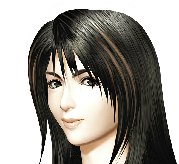 Rinoa Heartilly Png Hd (black, white)