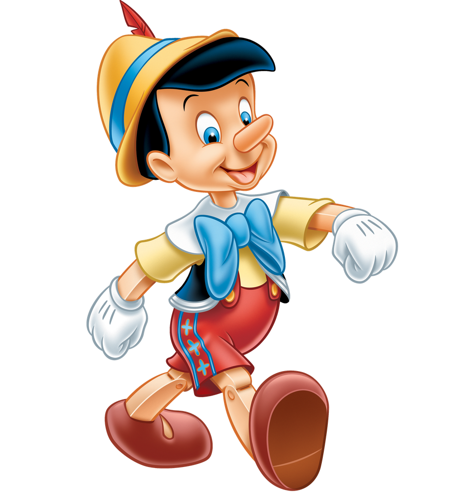 Pinocchio Png Clipart (black, white, maroon)