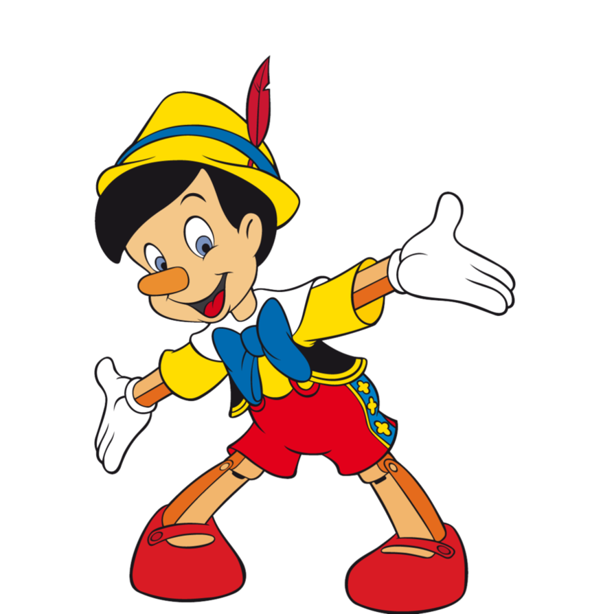 Pinocchio Png Picture (red, white, pink, black, gold)