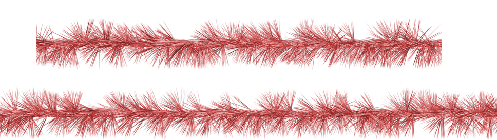 Tinsel Png Isolated Transparent Image (black, salmon, chocolate)